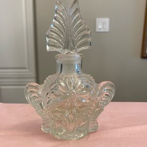 Antique Cut Glass Perfume Bottle